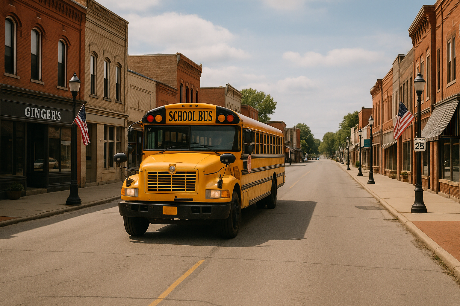School-Bus-in-small-town